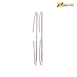 Điện trở Halogen màu trắng tim đen