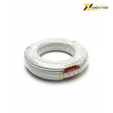dây điện chịu nhiệt bọc sợi thủy tinh (dây chịu nhiệt trắng)
