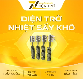 Điện trở nhiệt sấy khô - Ảnh khuyến mãi