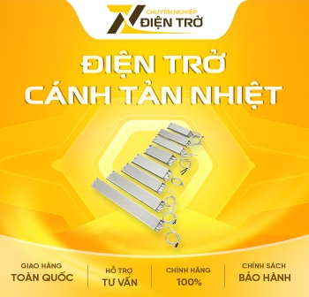 Điện trở cánh tản nhiệt - Ảnh khuyến mãi